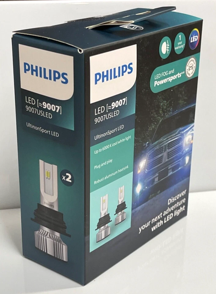 LED PHILIPS UltinonSport 9007 (HB5) Foto 2 de 4