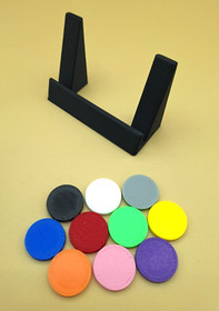 Virtual Boy Cartridge Display Stand, Tiered, Options Up To 5 Carts, 3D Printed