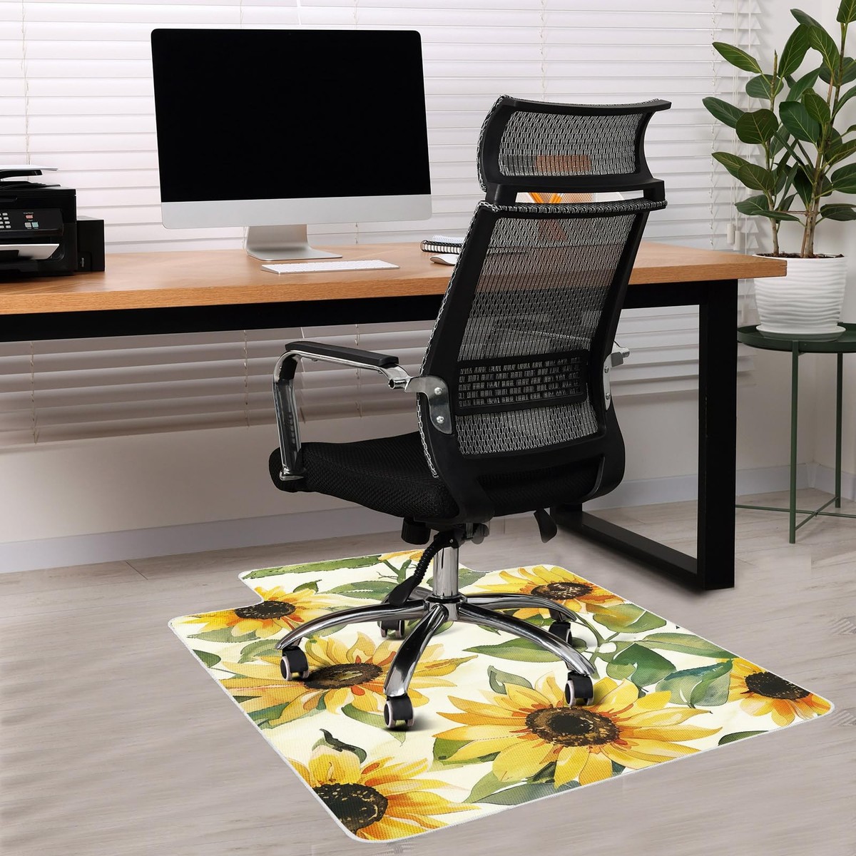 Floor Protector Medium Pile Chair Mat Floor Mat Kuyal Clear Chair