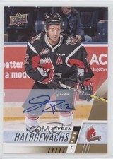 2017-18 Upper Deck CHL Auto Jayden Halbgewachs #41 Auto i9y