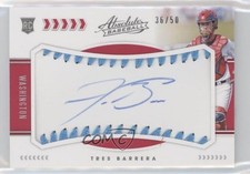 2020 Panini Absolute Light Blue 36/50 Tres Barrera #155 Auto mp7