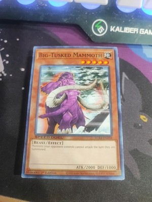 Big-Tusked Mammoth SGX4-END08 Yu-Gi-Oh! NM 1st Edition