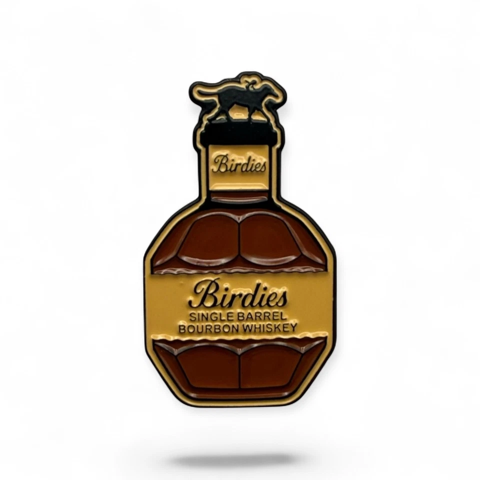 PERFECTLY PAR GOLF CO "Birdies Juice" Golf Ball Marker Inspired by Blantons