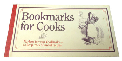 Bookmarks for Cooks Markers for Cookbooks Starrhill Press USA 0913515728 Booklet