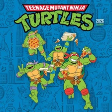 Calendar Ink,  TMNT Classic 2026 Mini Wall Calendar