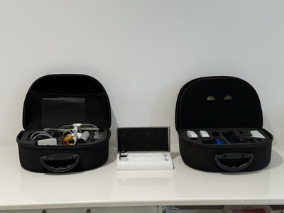 Lupenbrille Eyemag pro F+Exemag Light II Led+Starmed Macroline 2x