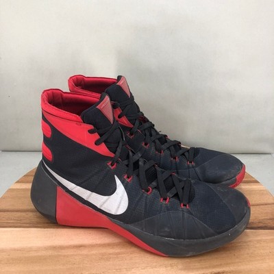 Nike Hyperdunk 2015 Mens Basketball Shoes Black Red White 749561-006 Size 12