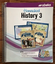Abeka Homeschool History 3 Curriculum Lesson Plans