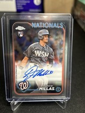 2024 Topps Chrome - Rookie Autographs Drew Millas #RA-DM (AU, RC)