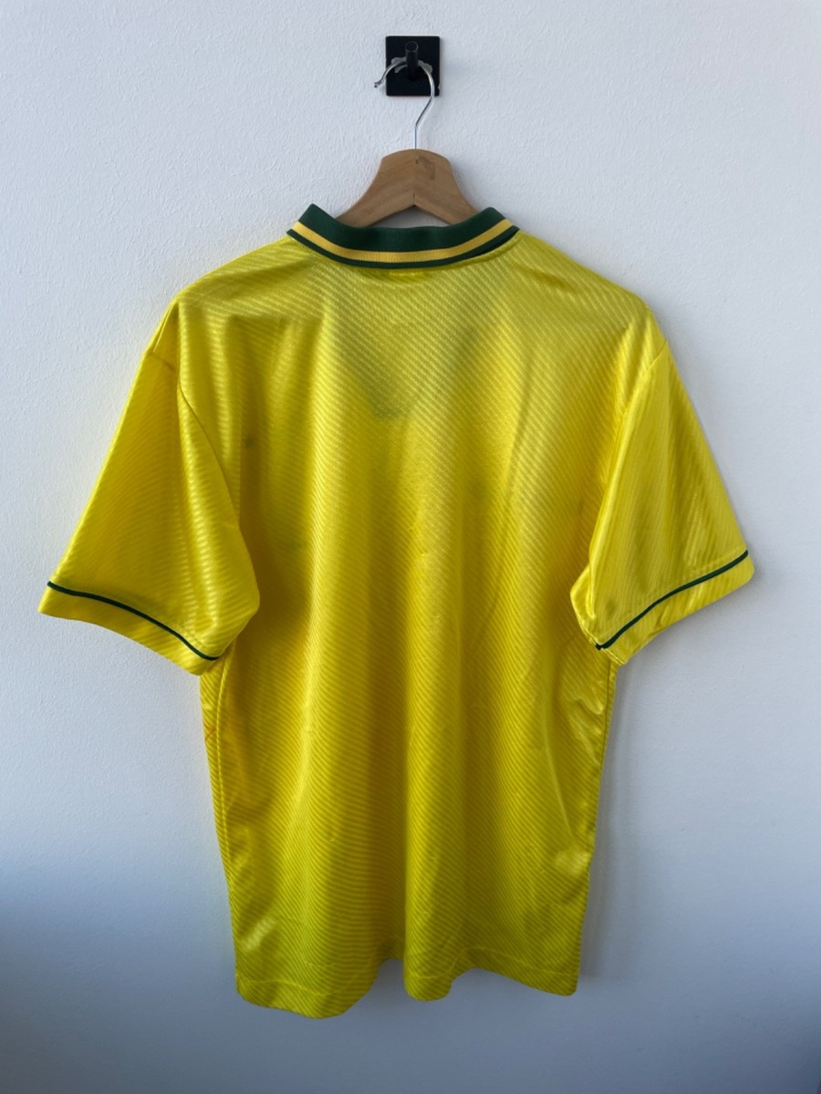 Authentic BRAZIL NATIONAL TEAM 1994-1996 HOME FOOTBALL SHIRT