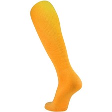 TCK Senior All-Sport Solid Color Tube Socks Medium GOLD