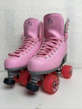 Jackson Finesse F-16 Pulse Atom Wheels Roller Skates Pink Size 7 Indoor/Outdoor