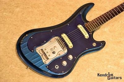 Guyatone 1966 LG-350T Sharp Five / Blue Metallic w/HC Used