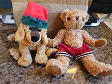 2 Stuffed Animals For Christmas