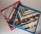 THE BEATLES ORG DOUBLE VINYL LP's '1962-1966 & 1967-1970' Good shape some wear