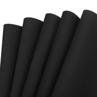 "Eva-Schaumstoffplatten 19,7X35,4\" 1Mm 5 StüCk Schwarz"
