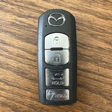 Oem 2013 - 2018 Mazda3 Mazda6 Mx-5 Smart Key Remote Fob Fcc Wazske13d02 4b