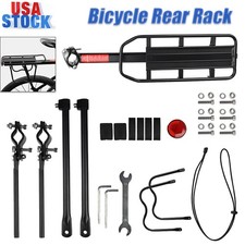 Rear Bike Rack Bicycle Cargo Rack Luggage Carrier Holder Seat Frame Pannier Rack