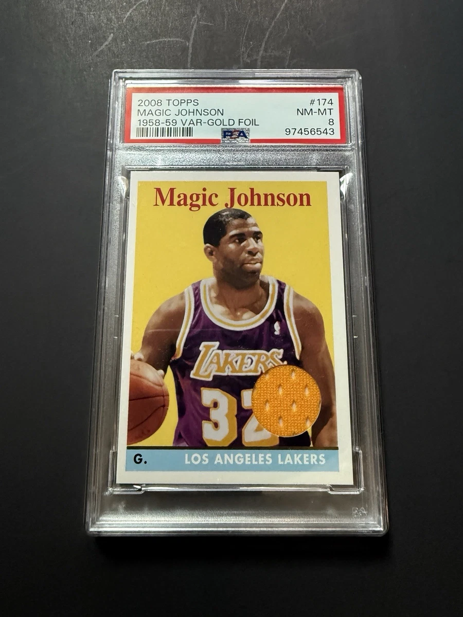 Topps Magic Johnson Basketball Sports Trading Cards & Accessories
