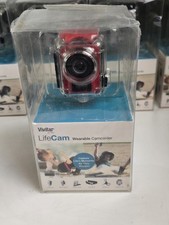 Vivitar LifeCam DVR936 Wearable Camcorder Go Camera Red NIB