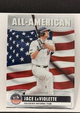 2026 Panini USA Baseball Stars & Stripes #20 Jace Laviolette All American