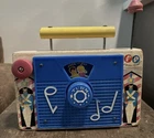 Vintage Fisher Price 1962 TV-Radio