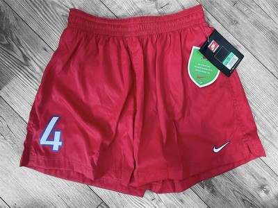 Slowakische Nationalmannschaft 1998-2000 Player Issue Auswärtsshorts #4, Größe XL, neu mit Etikett Nike