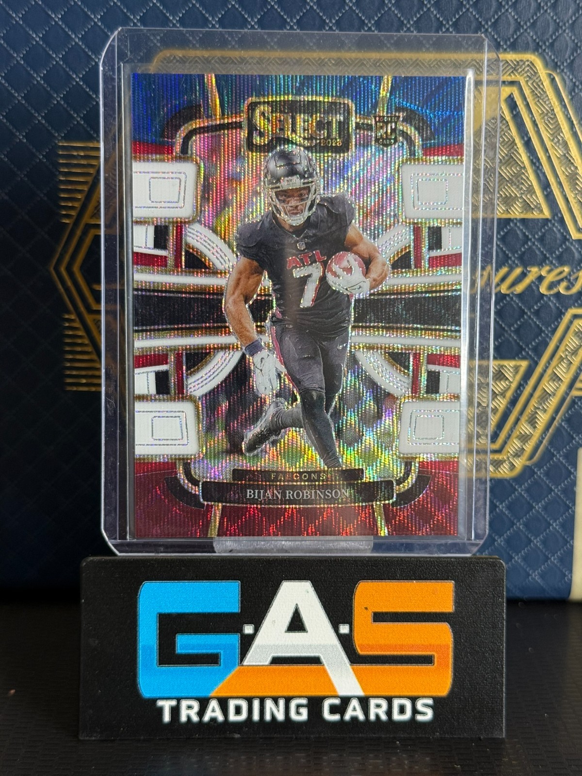 2023 Panini Select Bijan Robinson Concourse Rookie #4 Tri-Color Prizm /259 RC SP