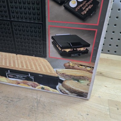 Buy Dazey Short Order Chef Waffle Baker Sandwich Maker Griddle