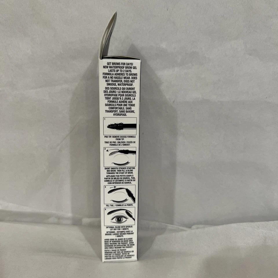 Nuevo gel impermeable para cejas Maybelline Tattoo Studio 260 marrón profundo Foto 4 de 4