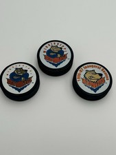 3 Different Mississippi Sea Wolves  ECHL Logo Hockey Souvenir Pucks