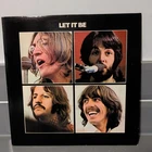 THE BEATLES - LET IT BE UK REISSUE VINYL LP APPLE PCS7096 -4/-5 EX/EX
