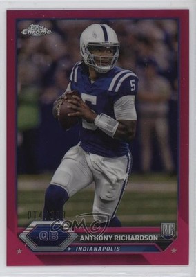 2023 Composite Topps Chrome Magenta Refractor Anthony Richardson Rookie RC o8g