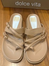 Dolce Vita Women's Dionna Cafe TAN BEIGE Sandal NEW w/box Sz 6.5