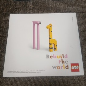 LEGO Creator 31048 3-in-1 Lakeside Lodge Manual Only Retired