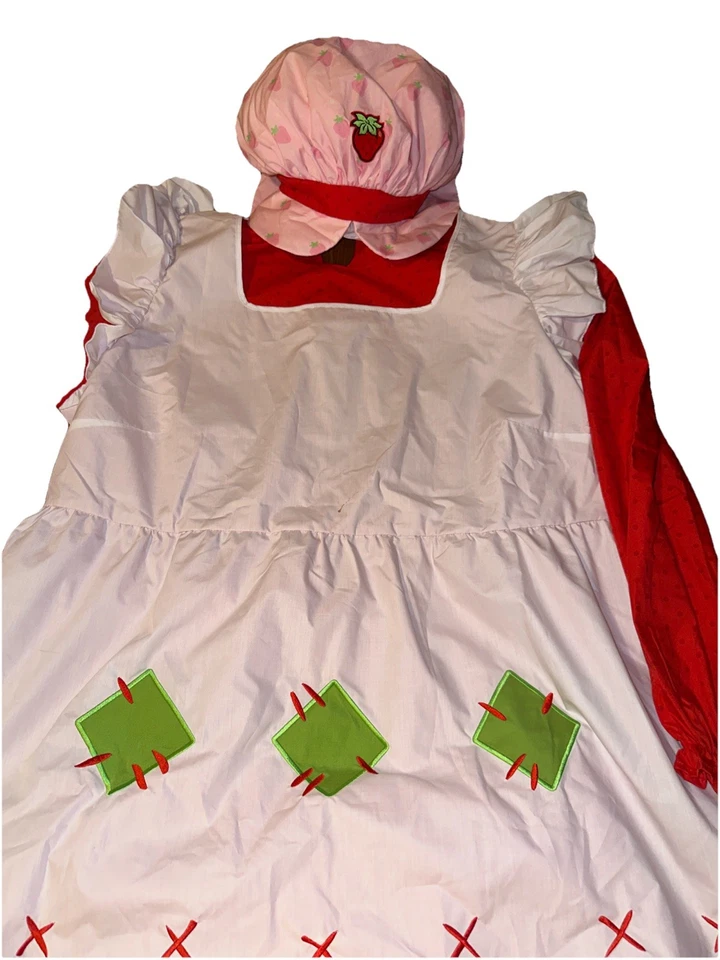 Strawberry Shortcake Adult Women’s Costume Size Plus 4X Party, Halloween dress - Image 4 of 4