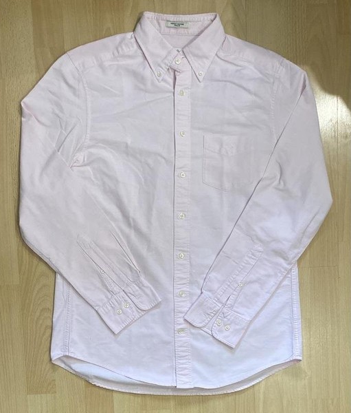 Men Gant Shirt Pink 40 /L / 48 #7YDU
