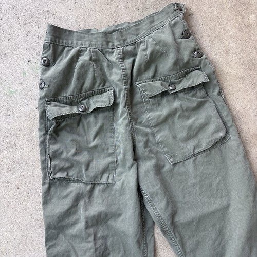 Vintage Women’s Nurse 60 70 Og 107 26-30 USA Vietnam Era Fatigues Cargo Pants