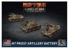 Flames of War: American M7 Priest Artillery Battery (Late-War)