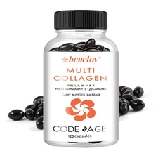 Collagen dietary capsules -provide deep penetration to repair damaged skin cells
