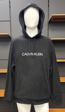 Calvin Klein Men's Fleece Hoodie Black / Size S