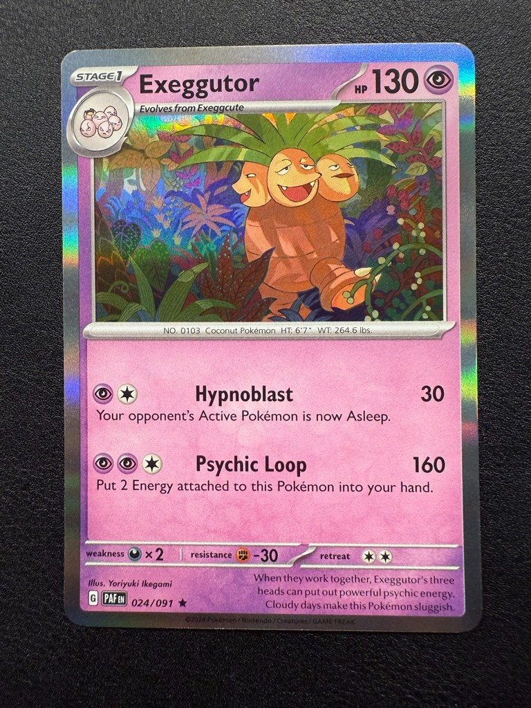 Exeggutor #24 Pokemon SV:Paldean Fates