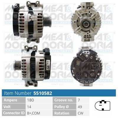 Meat & Doria Generator FüR BMW 1Er E81 116I 118I E87 130I 3Er E90 318I 320I E88-image