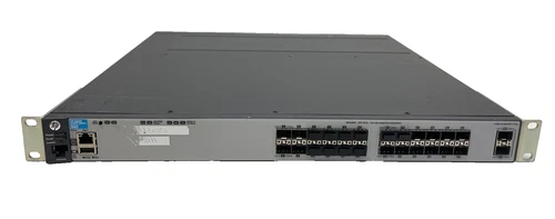 HP 24 Port SFP Switch HP E3800 24SFP-2SFP+ 2x 10G Uplink 2x PSU, J9581A, J9584A