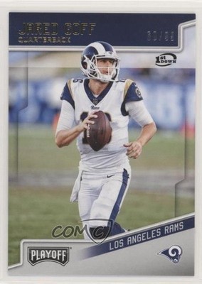 2018 Panini Playoff 1st Down 60/99 Jared Goff #100 u6m