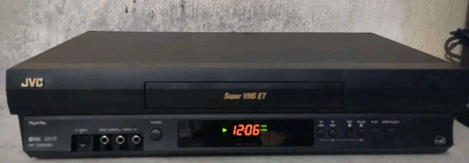 JVC HR-S2902 VIDEOREGISTRATORE SUPER VHS 6 TESTINE HI-FI STEREO CON TELECOMANDO  - Immagine 3 di 4