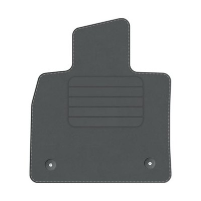 Velours Fußmatte für Zeekr 001 Elektro ab Bj. 2021 Automatte Passend GRAU STD LP