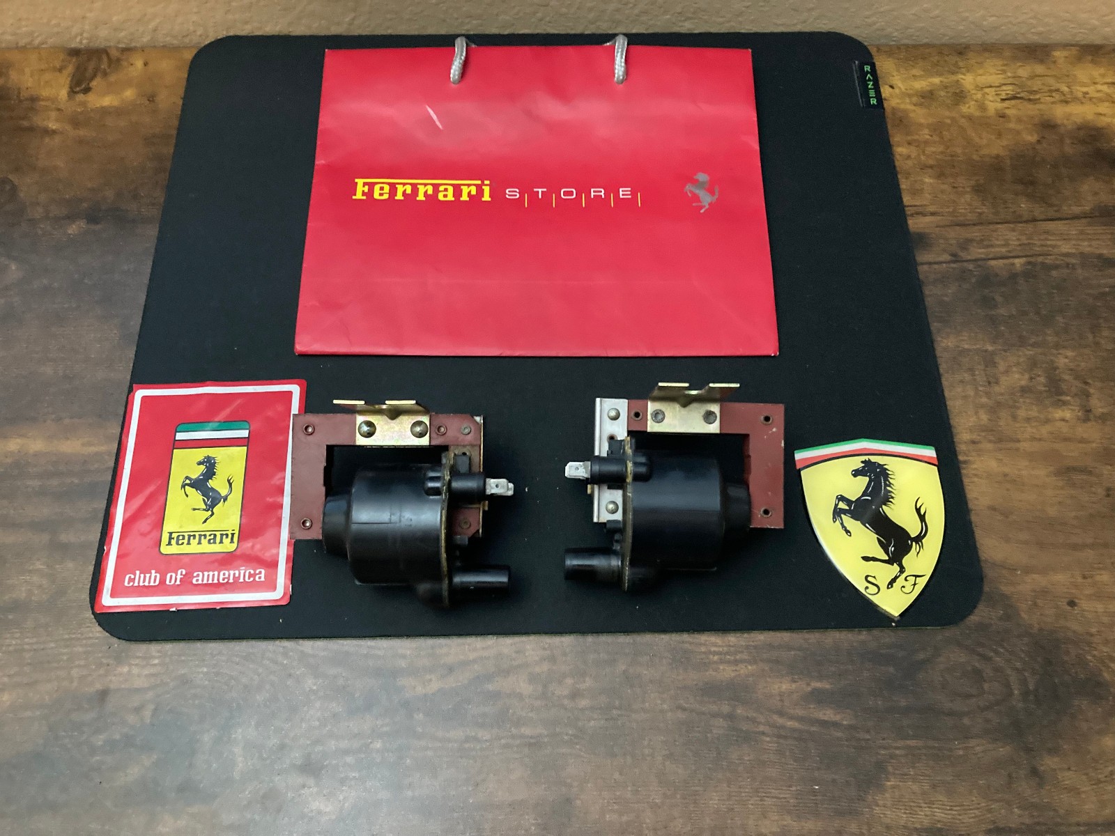 Ferrari 308-Gts,Mondial V8 and Qv Models - Ignition Coil w/ Plate - P/N 115013