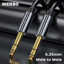 1/4 Inch Cable 6.35Mm to 6.35Mm Instrument Cable 1/4 Inch Guitar Instrument Cabl