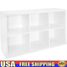 Sturdy Cube Organizer Storage Unit Home Office Living Room Hallway Display New